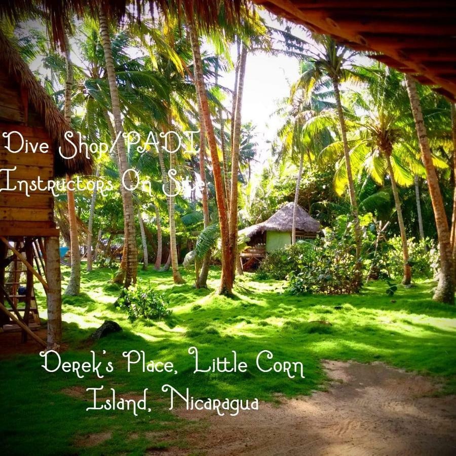 Derek'S Place Eco-Lodge Little Corn Island Exterior photo